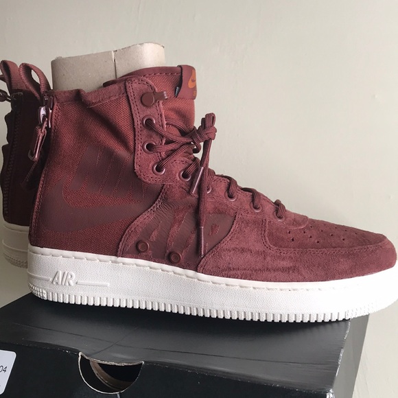 nike sf af1 maroon